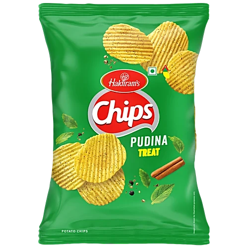 Haldiram Chips Pudina Treat 89G