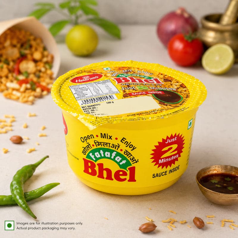 Haldirams Fatafat Bhel 100G