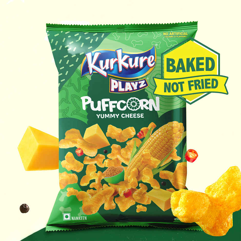 Kurkure Puffcorn Yummy Cheese 58G