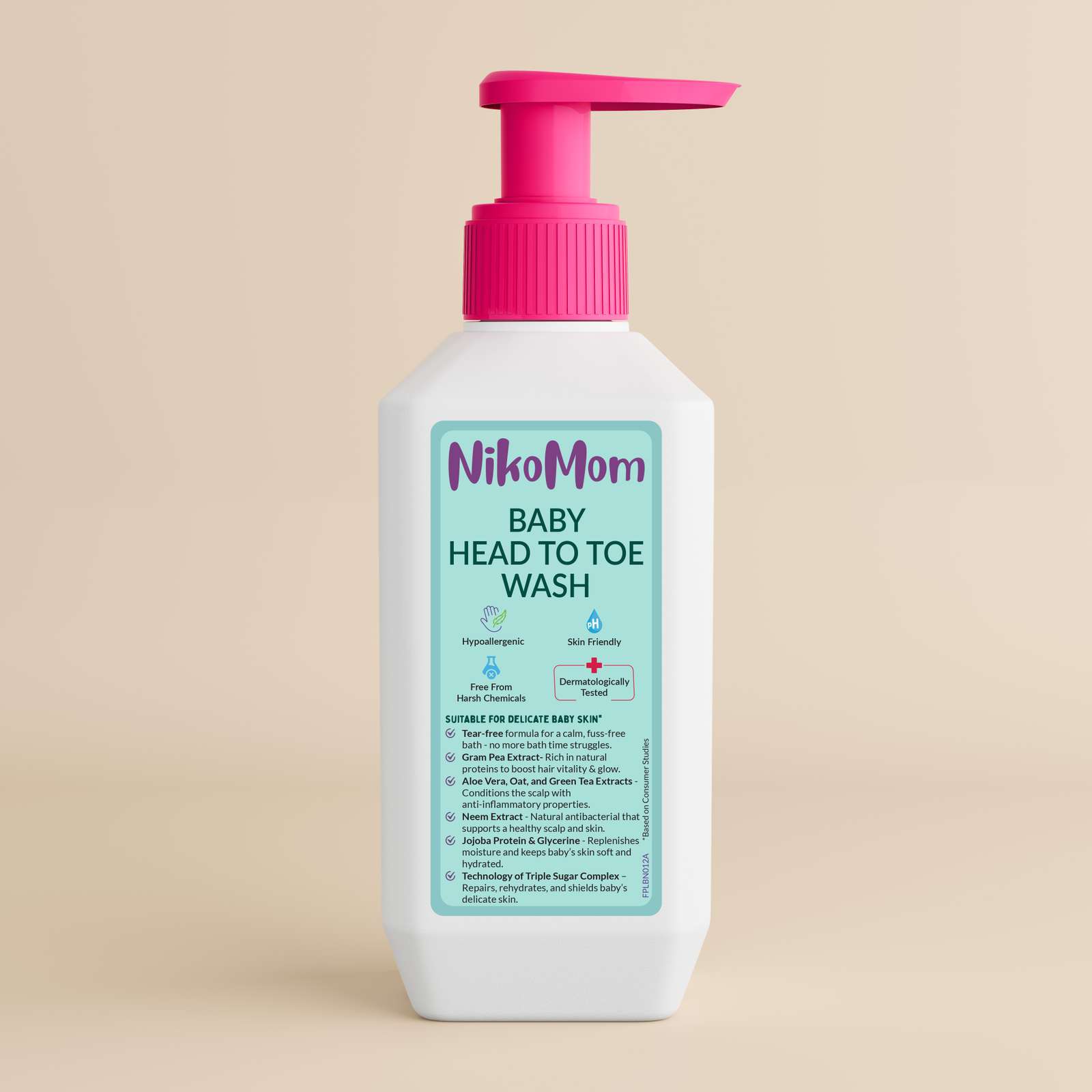 Nikomom Baby Head To Toe Wash 200Ml