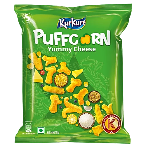 Kurkure Puffcorn Yummy Cheese 14 G