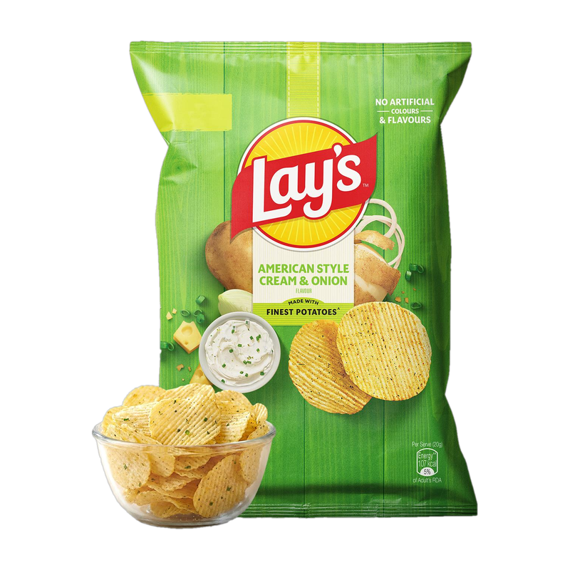 Lays American style creme onion 75gm