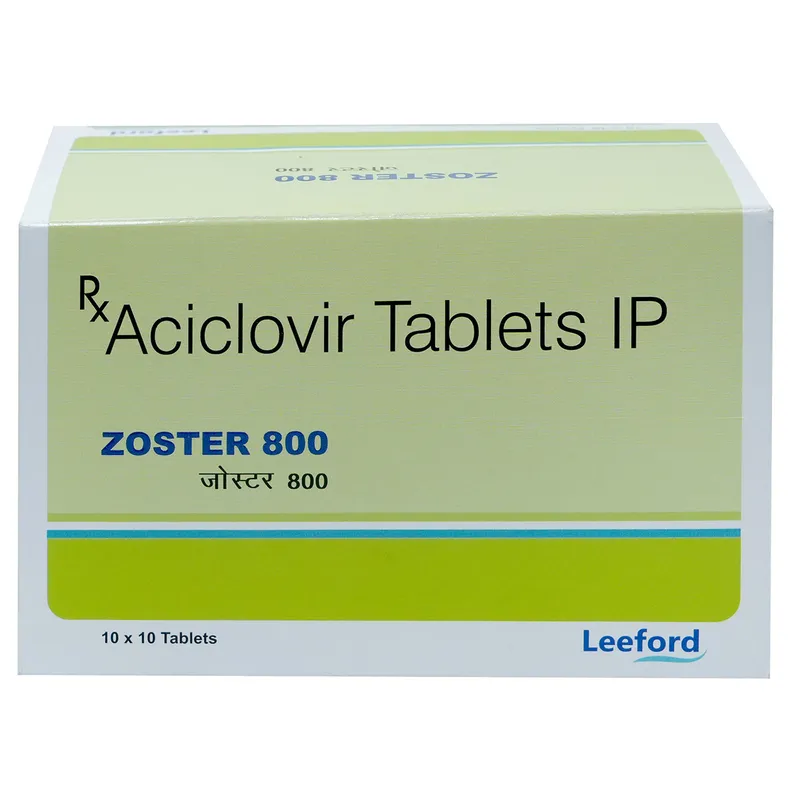 ZOSTER 800mg TAB