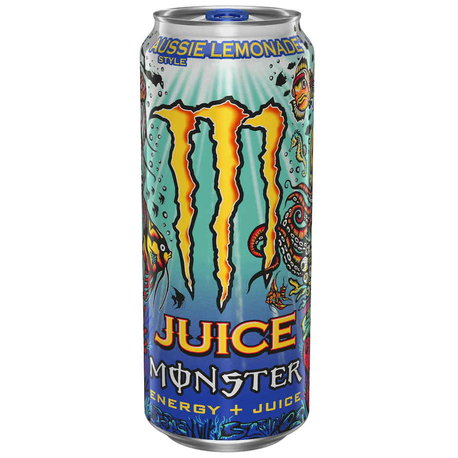 Monster Aussie Lemonade Can 500Ml
