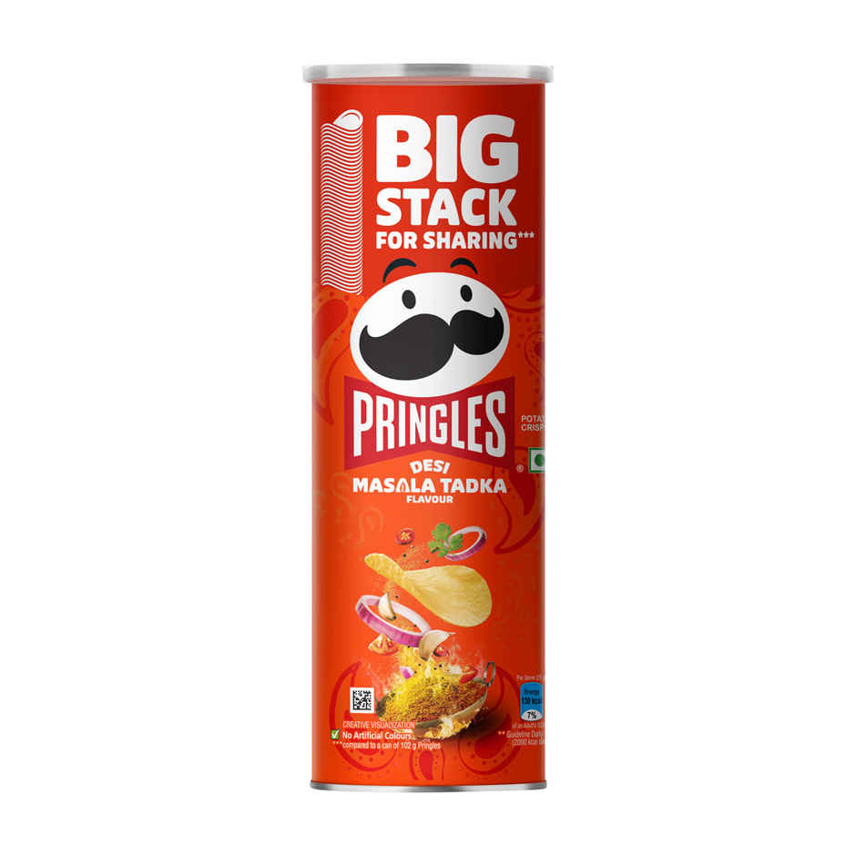 Pringles Desi Masala Tadka 134Gm 134Gm