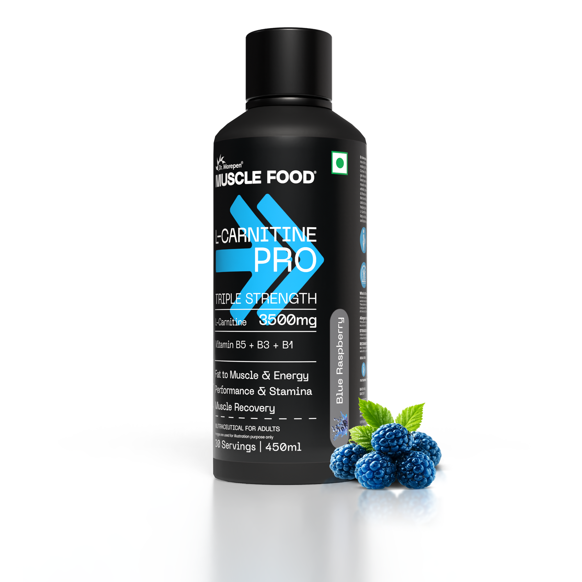 Dr. Morepen L Carnitine (Blue Raspberry)