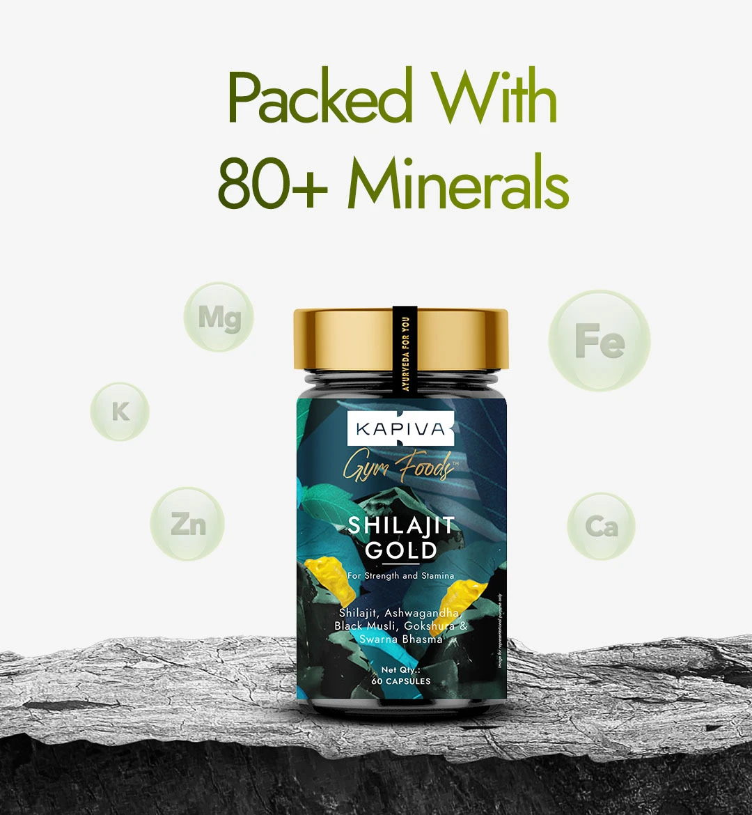 Kapiva Shilajit Gold Cap 60N