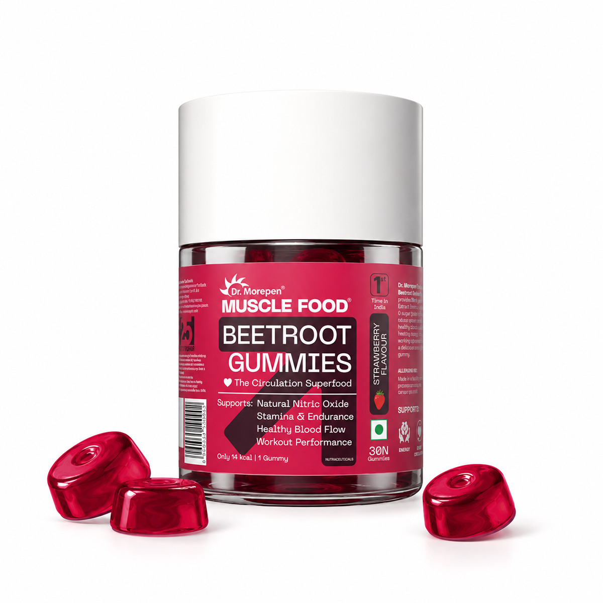 Dr. Morepen Muscle Food Beetroot Gummies