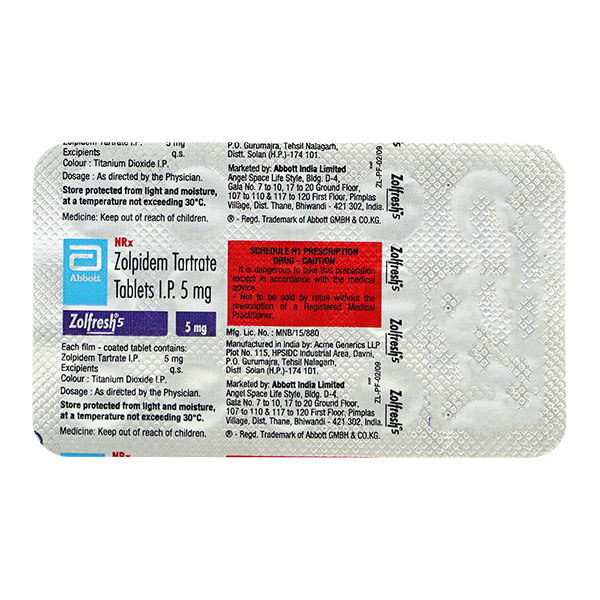 Zolfresh Tab 5mg 15s
