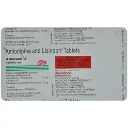 Amlovas L Tablet 15s
