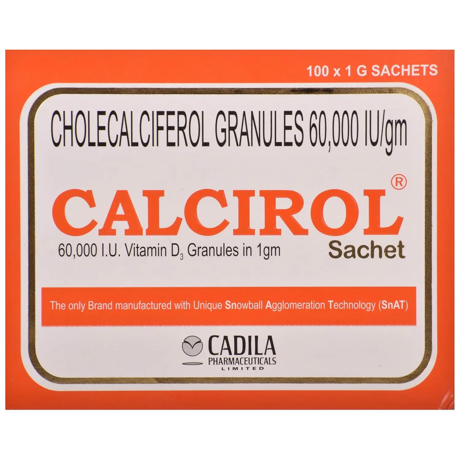 Calcirol Sachet 60,000 IU
