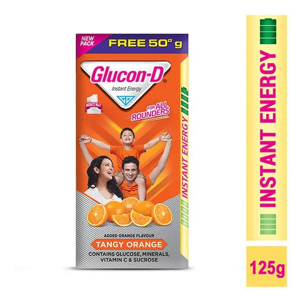 Glucon D Tangy Orange 75g