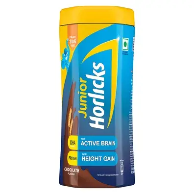 Horlicks Health Drink Junior Chocolate Jar 500g