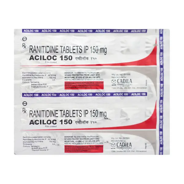 Aciloc 150mg Tablet