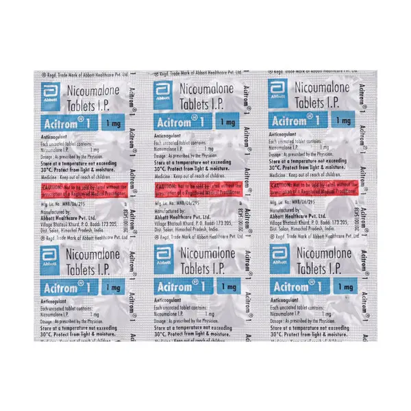 Acitrom 1mg Tablet