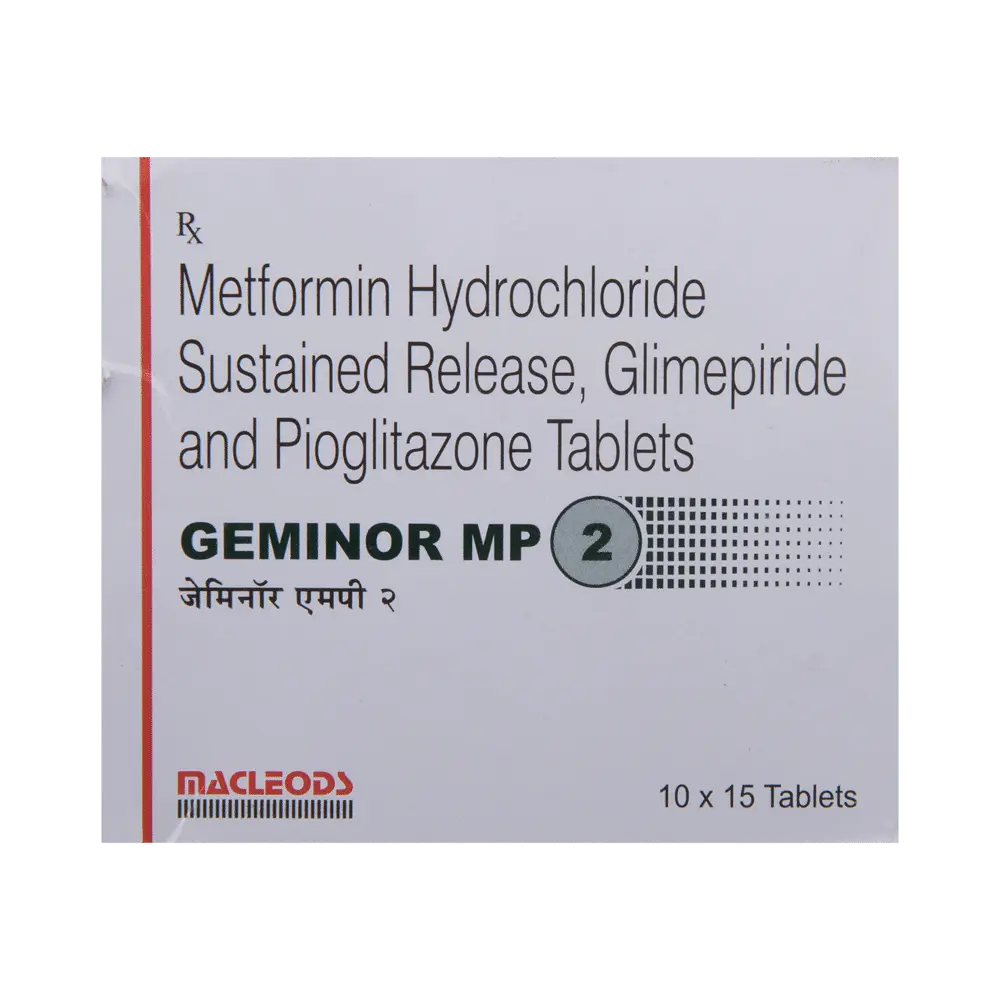 Geminor MP 2mg Tablet 15s