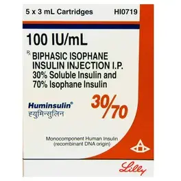 Huminsulin Cartridge 30/70 3ml