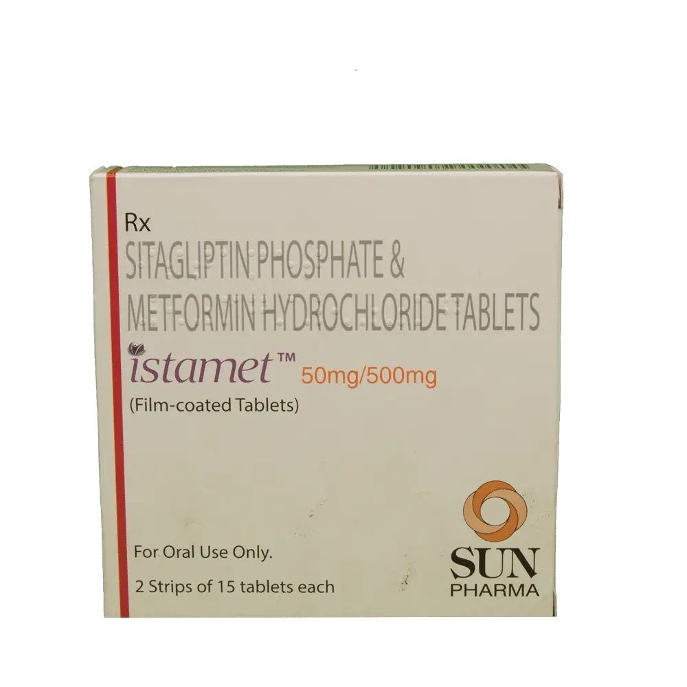 Istamet 50mg/500mg Tablet