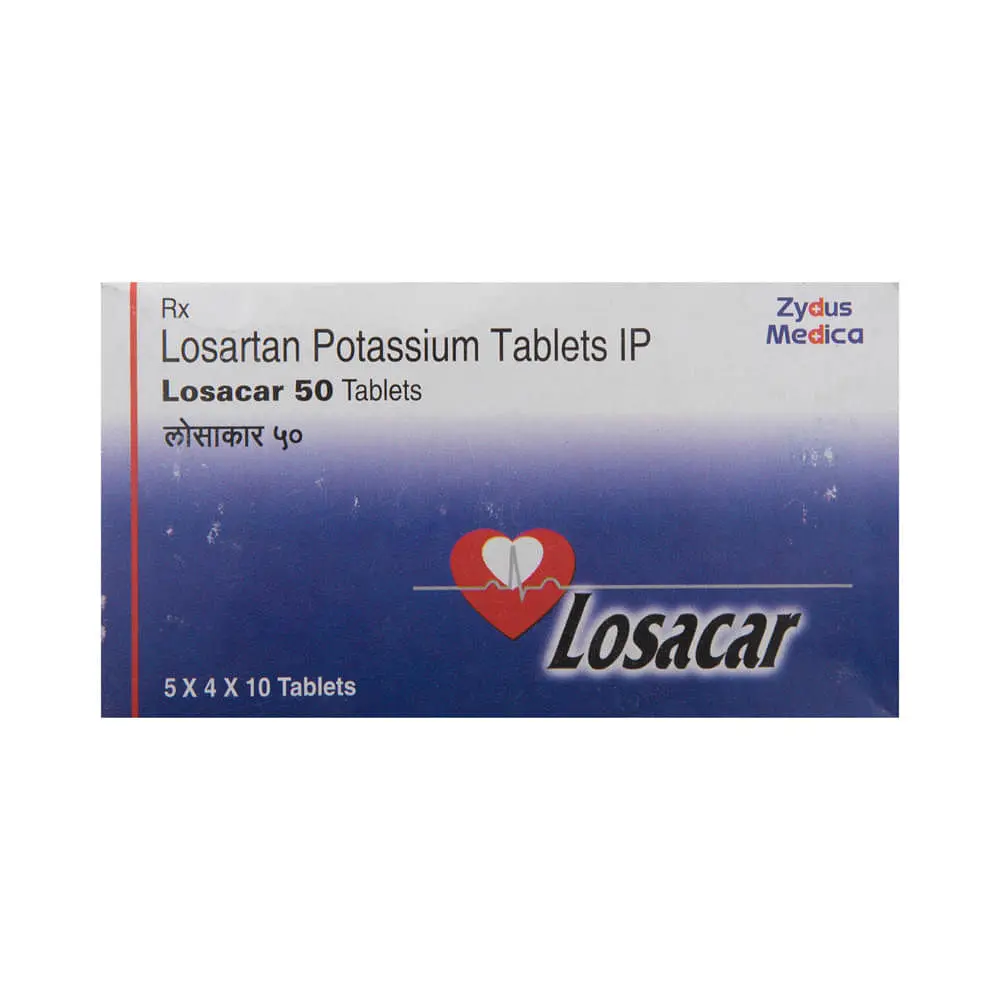 Losacar 50mg Tablet 10s