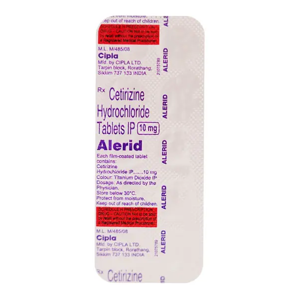 Alerid 10mg Tablet