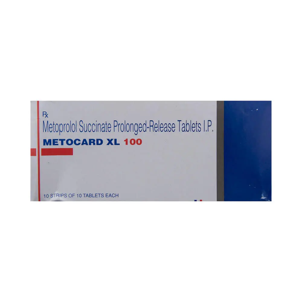 Metocard XL 100mg Tablet 10s