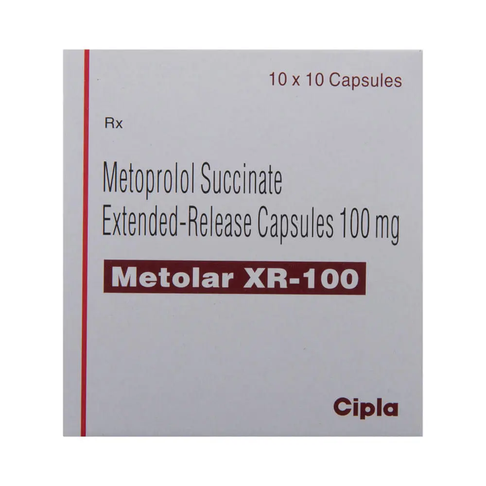 Metolar XR 100mg Capsule 10s
