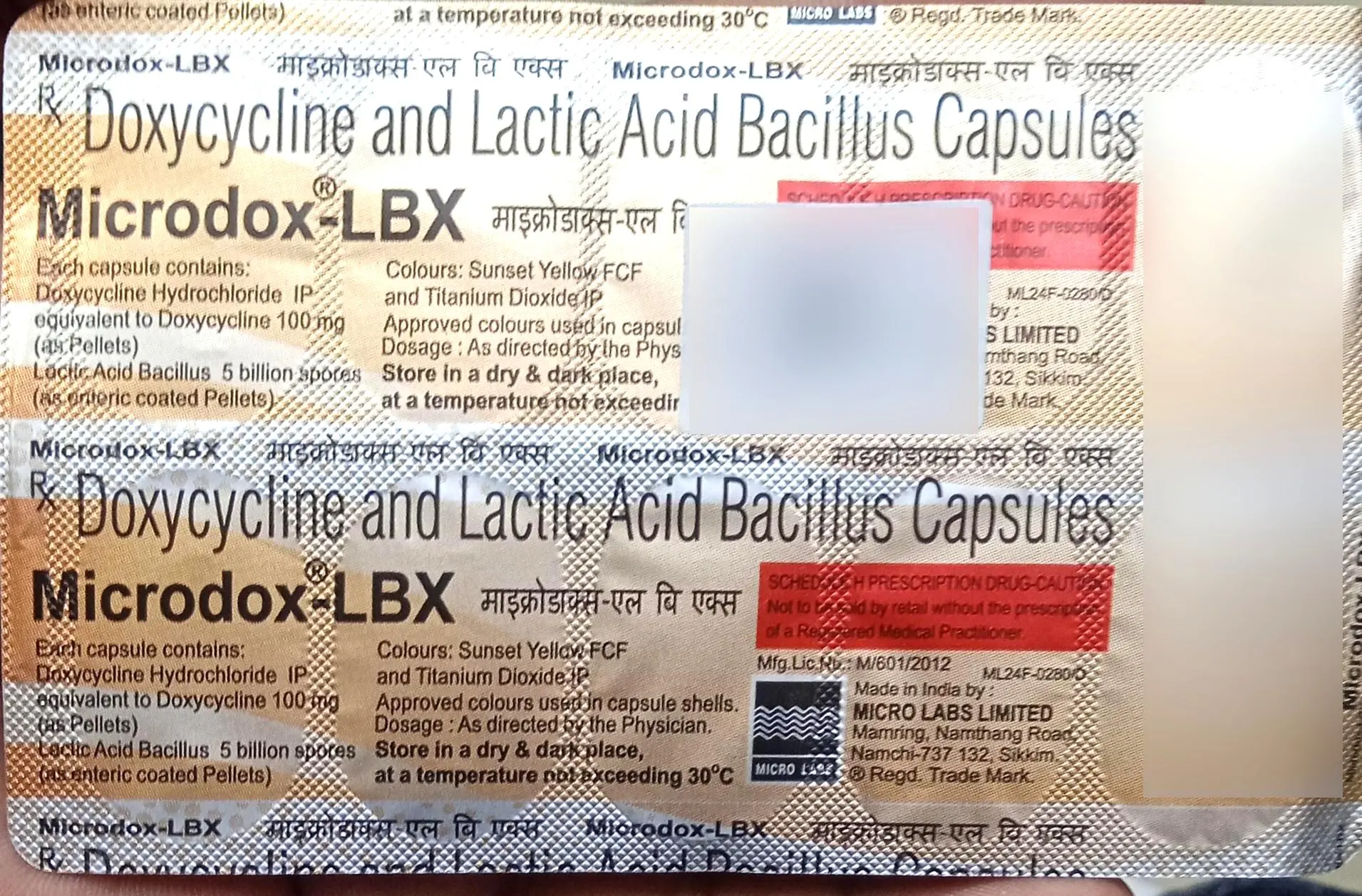 Microdox LBX Capsule