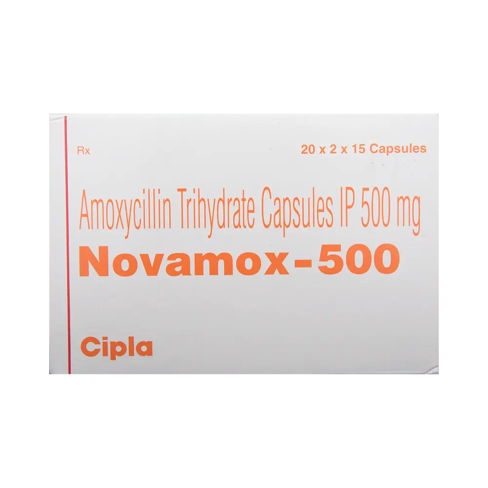 Novamox 500mg Capsule 15s