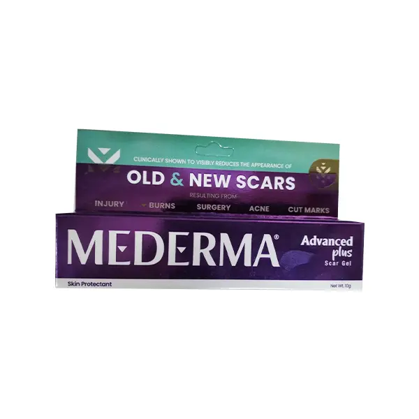 New Mederma Advanced Plus Scar Gel 10g