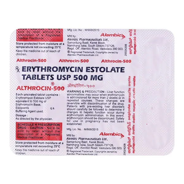 Althrocin 500mg Tablet