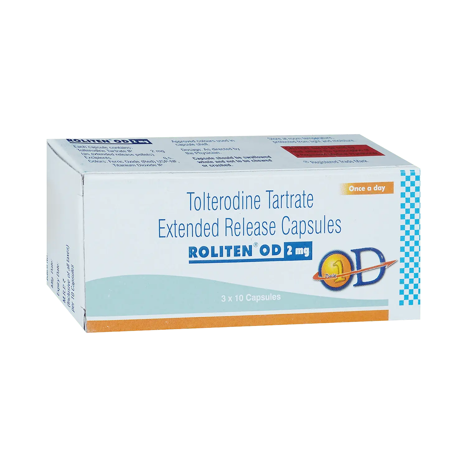 Roliten OD 2mg Capsule 10s