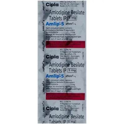 Amlip 5mg Tablet