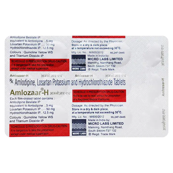Amlozaar H Tablet 15s