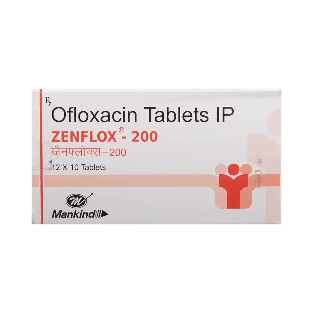 Zenflox 200mg Tablet 10s