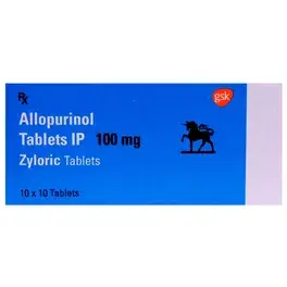 Zyloric 100mg Tablet 10s