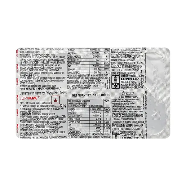 Lupiheme Tablet 10s
