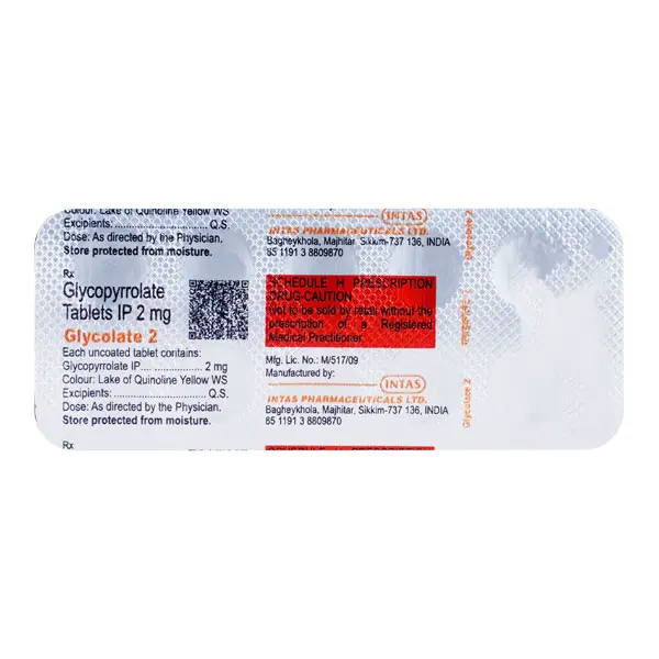Glycolate Tablet 2mg 10s