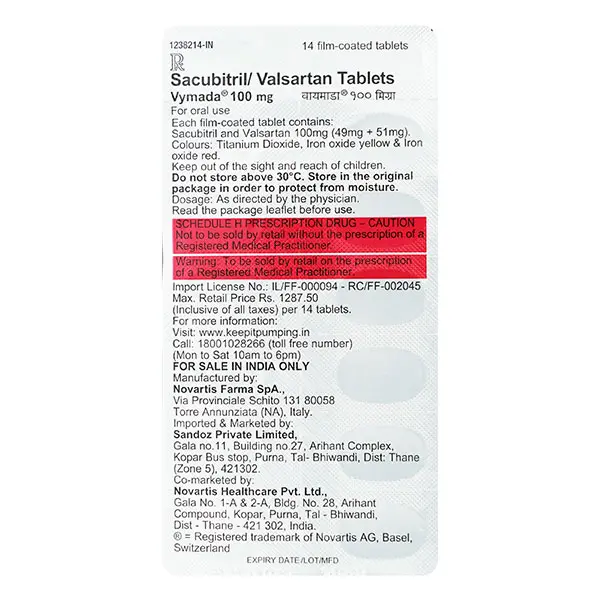 Vymada 100mg Tablet 14s
