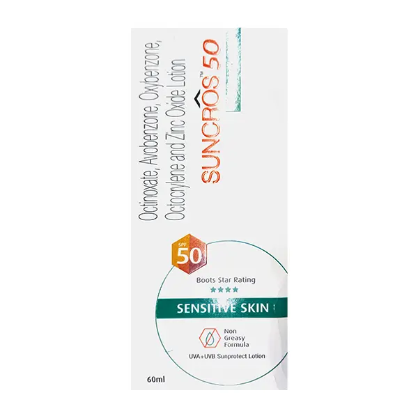 Suncros Soft Aqua Lotion SPF 50 60ml