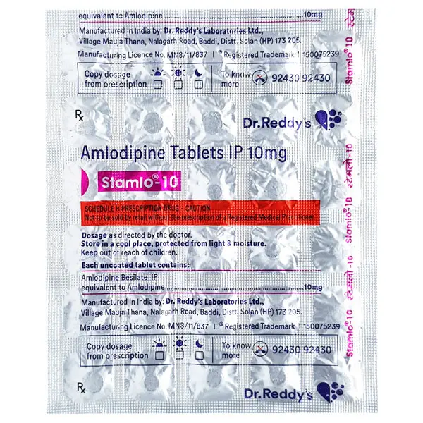 Stamlo 10mg Tablet 30s