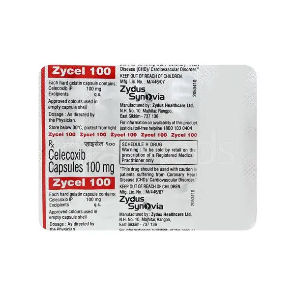 Zycel 100mg Capsule 10s