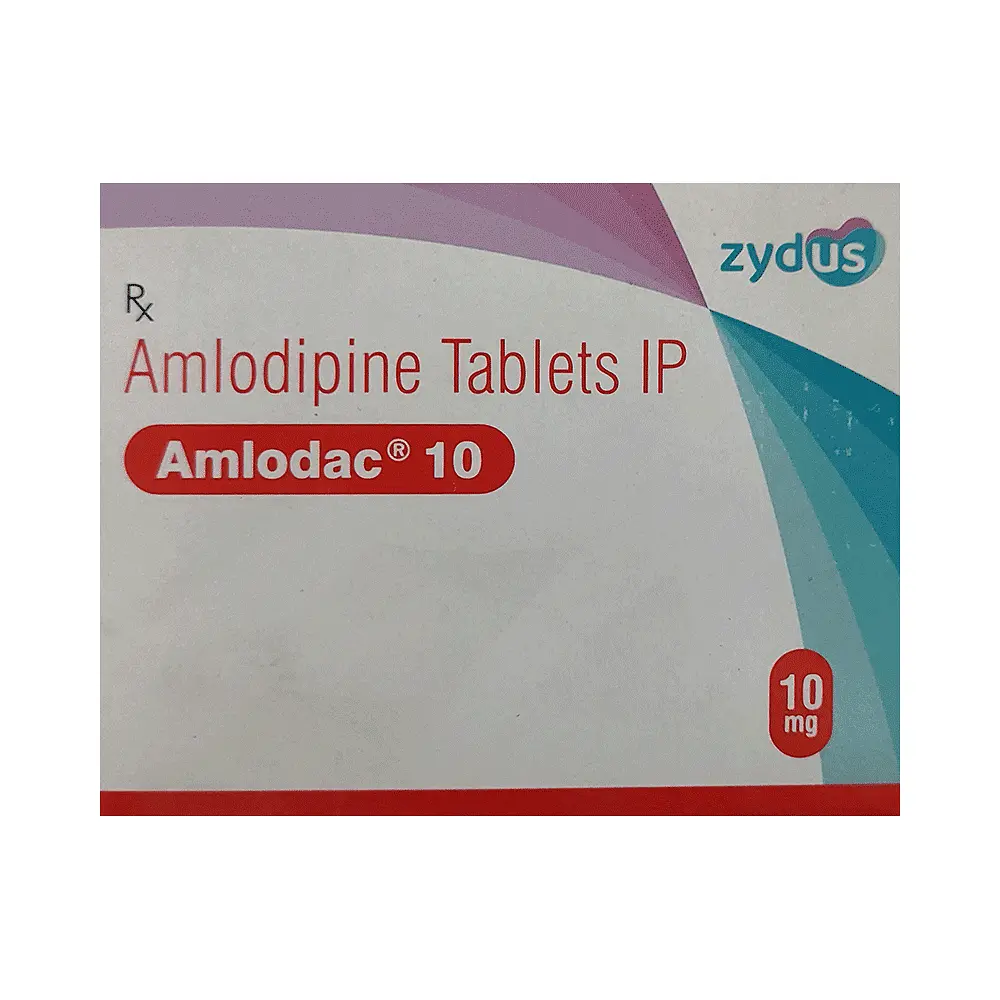 Amlodac 10mg Tablet 30s