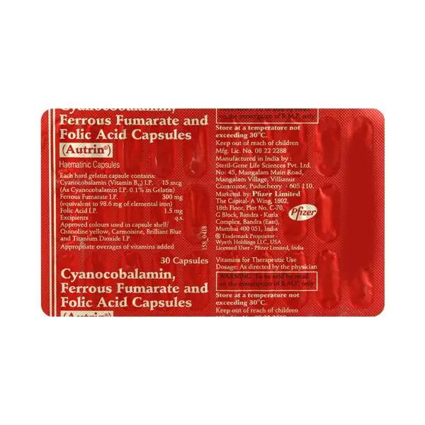 Autrin Capsule 30s