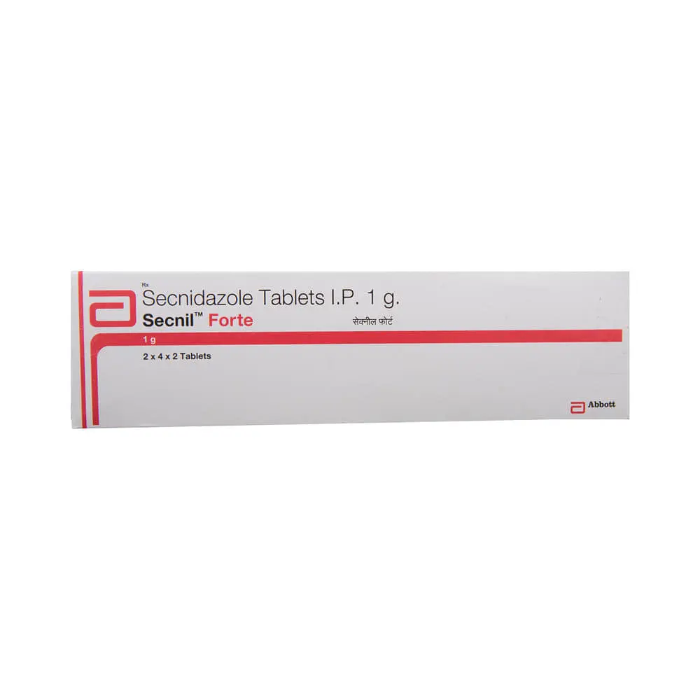 Secnil Forte 1g Tablet 2s