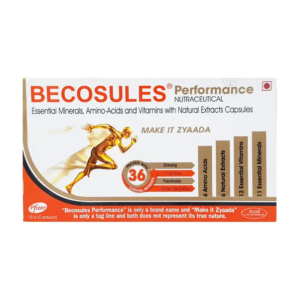 Becosules Performance Capsule 15s