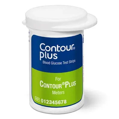 Contour Plus Test Strip Blood Glucose 2x25