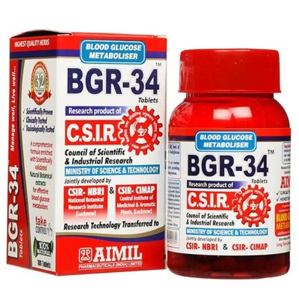 Bgr 34 Tablet 100s