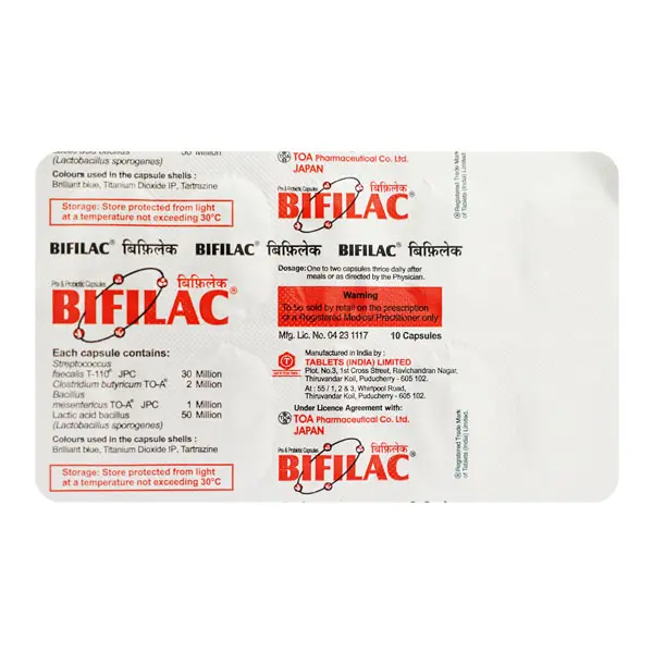 Bifilac Capsule 83 Million CFU