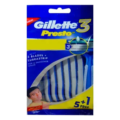 Gillete Razor Presto 3+1S