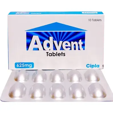 Advent 625mg Tablet 10s